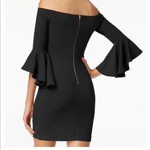 Teeze Me Ruffle-Sleeve Off-The-Shoulder